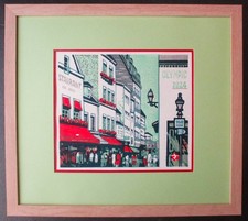 Takao Sano Woodblock Print