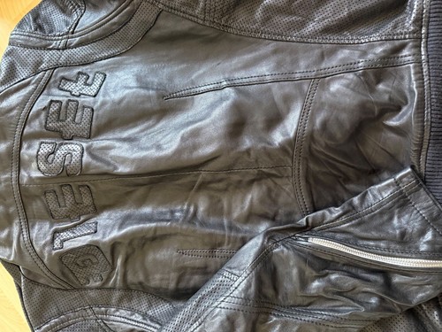 Diesel herren lederjacke - lederjacke, biker