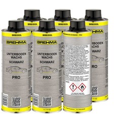 6x BREHMA Unterbodenwachs PRO