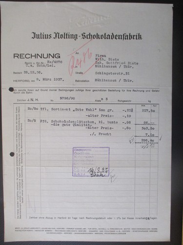 Rechnung - (5603),