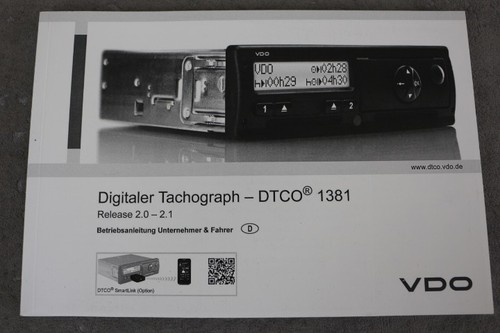 Vdo digitaler tachograph dtco - digitaler,