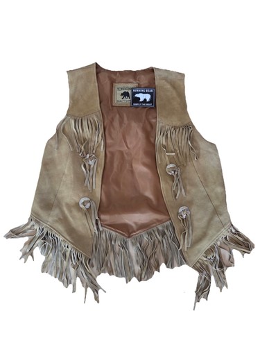 Weste beige wildleder - beige,