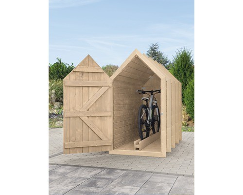 Fahrradgarage typ 550 holz - typ,