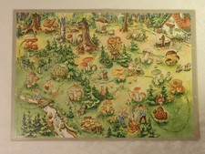 altes Spielbrett altes Spiel Gesellschaftsspiel Wir sammeln Pilze DDR
