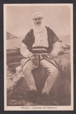 ALTE POSTKARTE ALBANISCHER