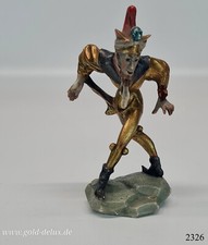 Moriskentänzer Holz geschnitzt, gefasst, Vergoldet Oberammergau