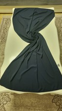 Medine İpegi Sal Tesettür Schal Esarp Hijab Dunkelblau Kopftuch