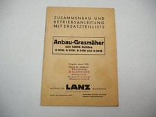 Lanz Anbau Grasmäher f