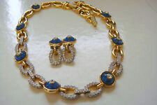 SWAROVSKI Schmuckset Kette und Ohrclips