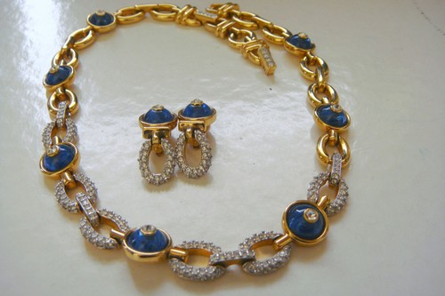 Swarovski schmuckset kette - swarovski,