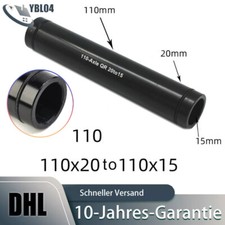 Adapter 20mm Steckachse auf Schnellspanner 15mm für Rennrad Mountainbike DE