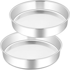 Backform 2Er Set, Edelstahl