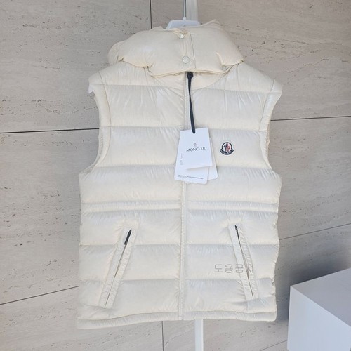 Moncler weste mit - mit, kapuze