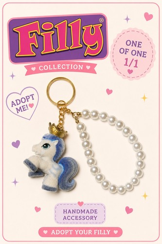Filly pferd horse figur charm - filly,