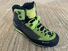 Salewa Crow GTX Herren Bergsteigerschuh, Cactus-Schwarz, EU 45 (nur rechts)