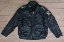 Lederjacke Polizei NRW