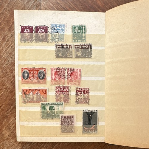 Altes briefmarkenalbum - altes,