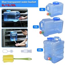 Wasserbehälter mit Hahn Griff