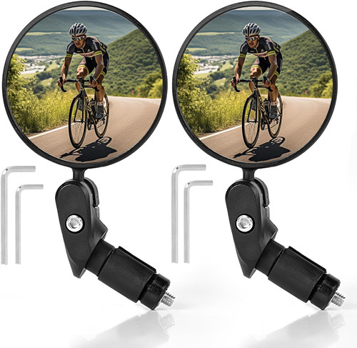 Fahrradspiegel glas - hd,