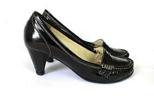 Lara Manni italienische Designer Schuhe Pumps Lackleder Echtleder Leder 38