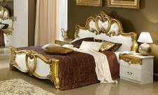 Bett mit nachttischen barock - mit,