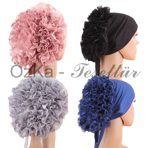 Bone bonnet cap - bone,