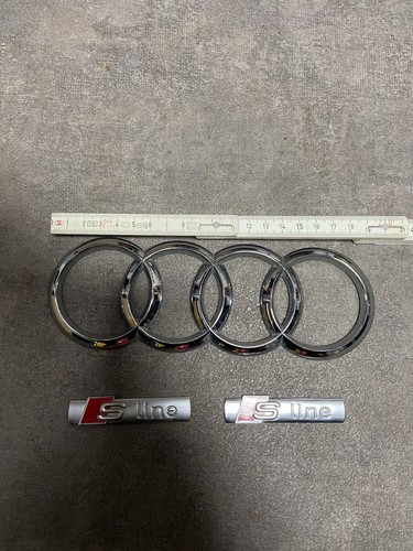 Audi ringe sline embleme - audi, &sline