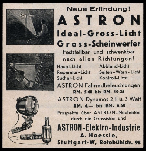 Reklame 1937