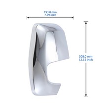 Right Mirror Caps Chrome ABS