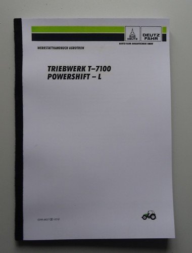 Werkstatthandbuch deutz - werkstatthandbuch,