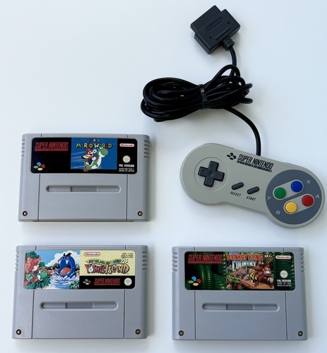 Super nintendo snes - 3x,