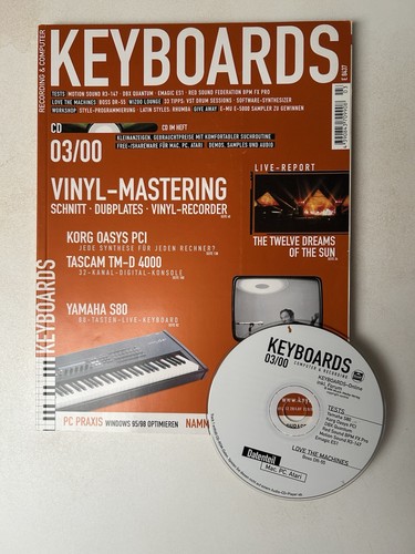 Keyboards recording - 03/00,