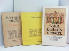 Konvolut aus 3 Sachsenspiegel