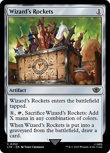 Wizard rockets ltr - ltr-252, nm