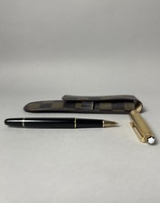 Montblanc Meisterstück Schreiber Kugelschreiber Schwarz Gold