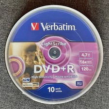 Verbatim DVD+R LightScribe