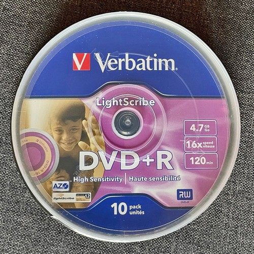 Verbatim dvd lightscribe - dvd+r,