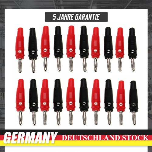 20x bananenstecker 4mm - ✅,