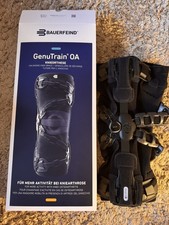 Bauerfeind GenuTrain OA Knieorthese Gr. 3 links-medial rechts lateral.