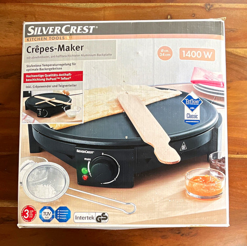 Silvercrest crêpes maker 1400 - crêpes-maker,