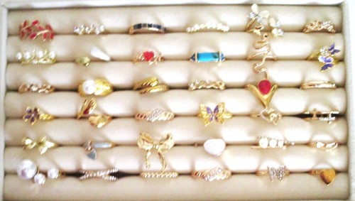 Konvolut modeschmuck ringe - modeschmuck, 36