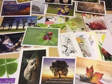 Verschiedene Karten, 27 Stück, Neutral, Geburtstag, Trauer …