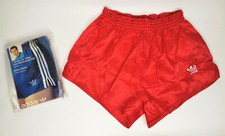 adidas Shorts Beckenbauer 80`s Nylon Gr. D6 / D8 Sporthose Sprinter vintage