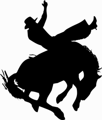 Pferdeaufkleber western - 2,