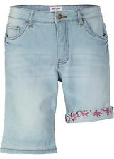 Stretch-Jeans-Bermuda mit
