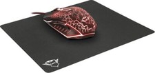 Trust GXT 783 Gaming Izza Maus & Mauspad 245x210mm 2400 DPI Mouse Mousepad Set