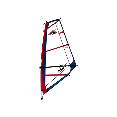 Checker windsurf segel - f2,