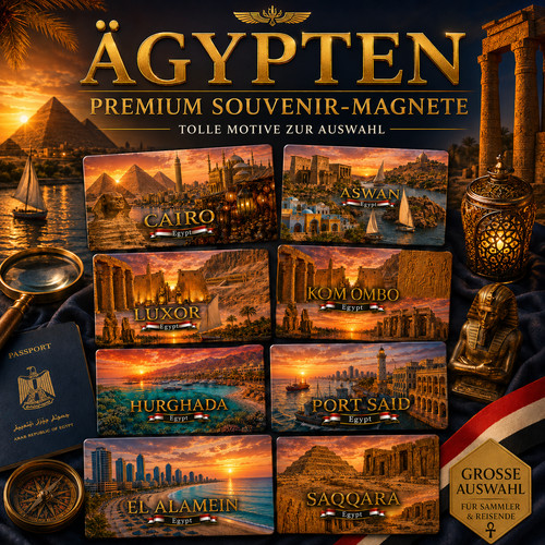 ägypten kühlschrankmagnet - Ägypten,