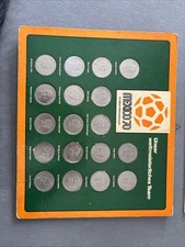 Shell Sammler Münzen - Fußball Traum - Elf 1969, WM Mexico 1970 DFB