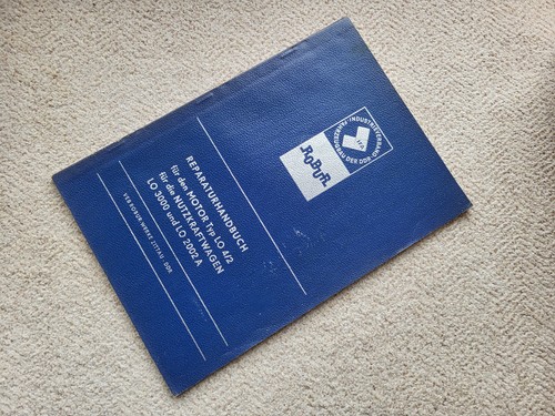 Handbuch reparaturen motor - motor, lo